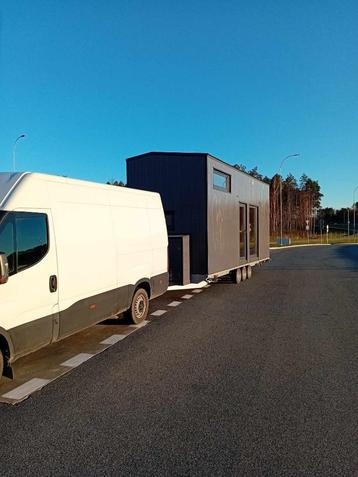 Tiny House, Mobiele Hut 07/7,2 m gemakkelijk verk 46 900 beschikbaar voor biedingen