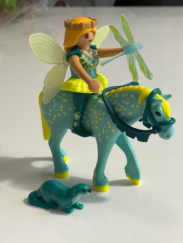 Playmobil waterfee en paard 