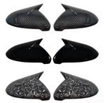 Batman Spiegelkappen Set – Carbon & Glossy Black | Golf 7/5, Auto diversen, Tuning en Styling, Verzenden