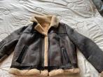Leren vintage schapen leren jas, Kleding | Heren, Jassen | Winter, Bruin, Ophalen of Verzenden, Gedragen, Overige maten