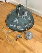 vintage hanglamp - metaal, Antiek en Kunst, Ophalen of Verzenden