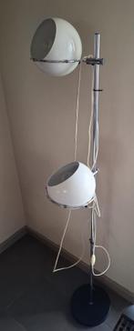 eyeball vintage vloerlamp of bollenlamp jaren 70 space age, Huis en Inrichting, Lampen | Vloerlampen, Ophalen, Gebruikt, Metaal