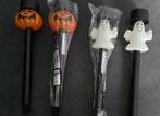 Halloween Solar Lampjes - Pompoen & Spook - 4 stuks, Tuin en Terras, Fakkels, Ophalen of Verzenden, Zo goed als nieuw