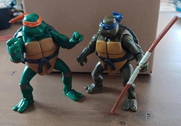 2 Ninja Turtles Actiefiguren - Zo Goed Als Nieuw beschikbaar voor biedingen