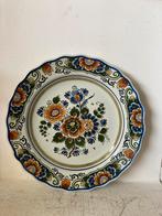 Delft polychrome handwerk wandbord 26cm, Antiek en Kunst, Verzenden