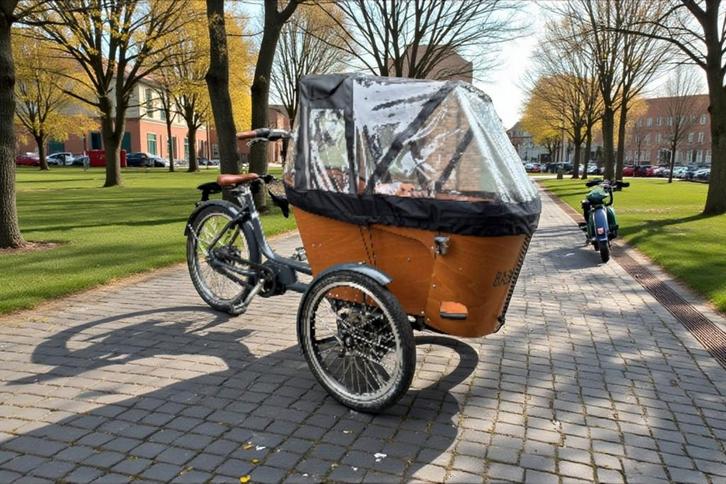 🎄Babboe Carve mountain bakfiets met Perfect voor gezinnen!, Fietsen en Brommers, Fietsen | Bakfietsen, Gebruikt, Gazelle, 2 kinderen