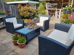 Tuinset 4-delig incl kussens, Tuin en Terras, Tuinmeubel-accessoires, Ophalen, Gebruikt