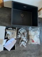Franke spoelbak Fragranite, Huis en Inrichting, Ophalen, Zwart, 50 tot 100 cm, Zo goed als nieuw