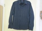 z.g.a.n. heren overhemd. Maat M, Zwart, Zo goed als nieuw, H & M, Halswijdte 39/40 (M)