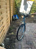 Blauwe fiets met kettingslot, Ophalen, Gebruikt, Minder dan 10 versnellingen, Overige merken