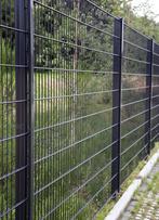 Dubbelstaafmat hekwerk Diverse maten, Ophalen of Verzenden, Gebruikt, IJzer, Dubbelstaafmat hekwerk