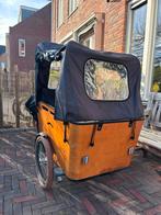 Vogue Carry 3 Bakfiets Incl. Babyschalen, afdekhoes, 4 kinderen of meer, Gebruikt, Elektrisch, Ophalen