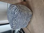 Leuke poef blauw wit, Ophalen, Minder dan 50 cm, Vierkant, Minder dan 50 cm