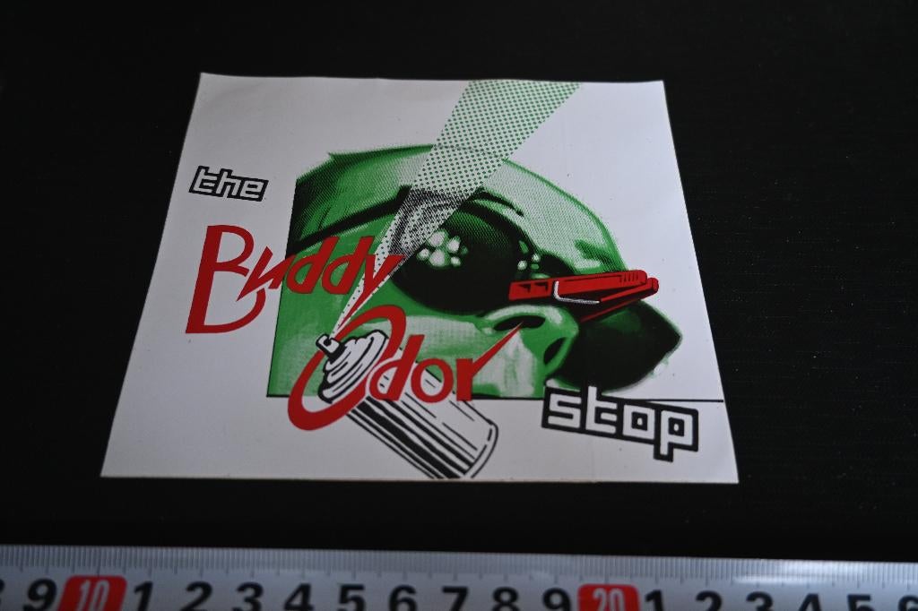 sticker The Buddy Odor stop, Ophalen, Zo goed als nieuw