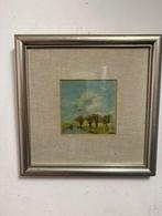 Schilderijtje van Jan van Munster (Rijswijk 1930 -    2021), Antiek en Kunst, Kunst | Schilderijen | Klassiek, Ophalen of Verzenden