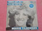 Mario Tilborghs - Samen met jou - Ich bin wie du, Cd's en Dvd's, Vinyl | Nederlandstalig, Ophalen, Zo goed als nieuw, Overige formaten