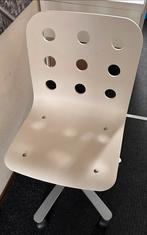 IKEA Jules bureaustoel - Hout & Wit, Huis en Inrichting, Ophalen, Zo goed als nieuw, Wit, Bureaustoel