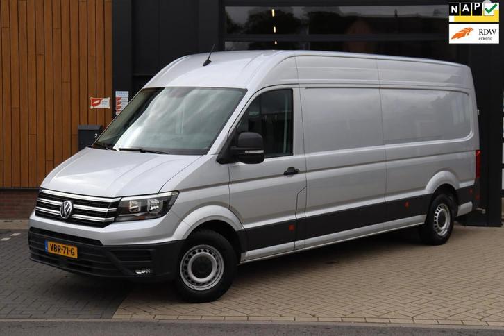 Volkswagen Crafter 35 2.0 TDI L5H3 Highline | Automaat | Cru, Auto's, Bestelauto's, Bedrijf, Te koop, ABS, Achteruitrijcamera
