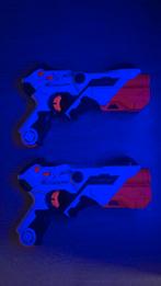Lasergame pistolen Nerf, Ophalen of Verzenden, Zo goed als nieuw