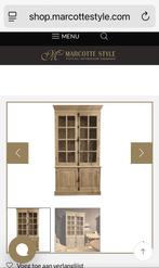 Kast vitrinekast landelijk, Hoffz sarah mo flamant riviera maison, 100 tot 150 cm, Eikenhout, Ophalen of Verzenden