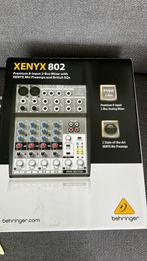 Behringer Xenyx 802 mengpaneel met boekje in ds, Muziek en Instrumenten, Ophalen of Verzenden, Zo goed als nieuw