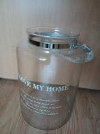 Groot Windlicht, Ophalen, Overige kleuren, Minder dan 50 cm, Glas