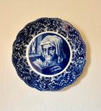 Groot Delfts Blauw wandbord Boch La Louvière 38 cm, Antiek en Kunst, Antiek | Wandborden en Tegels, Ophalen of Verzenden