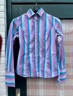 Hawes & Curtis Dames Overhemd S Blauw Roze Gestreept, Kleding | Dames, Tops, Hawes & Curtis, Ophalen of Verzenden, Zo goed als nieuw