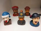 5 stuks miniatuur gaper beeldjes, Verzamelen, Beelden en Beeldjes, Ophalen of Verzenden, Zo goed als nieuw, Overige typen