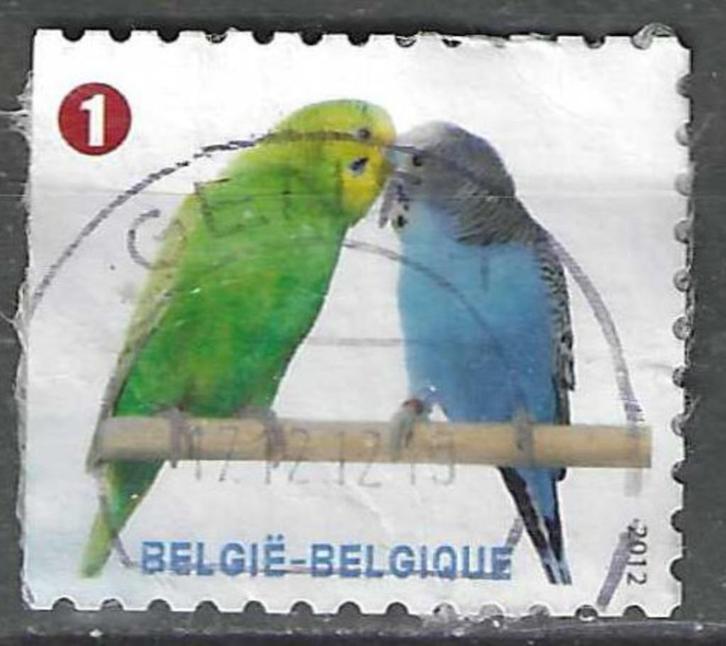 Belgie 2012 - Yvert 4213 /OBP 4234 - Parkieten (ST), Postzegels en Munten, Postzegels | Europa | België, Gestempeld, Voertuigen