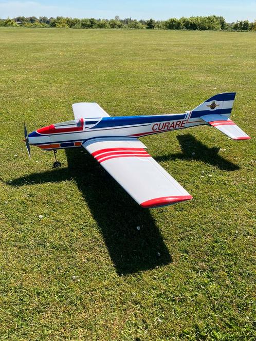Curare 60 electra 6S houtbouw, met flaps, BNF wingsp: 164 cm, Hobby en Vrije tijd, Modelbouw | Radiografisch | Vliegtuigen, Gebruikt