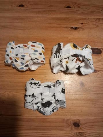Luierbroekjes voor poppen van 43 cm 36 en 34 cm en 32 cm. beschikbaar voor biedingen