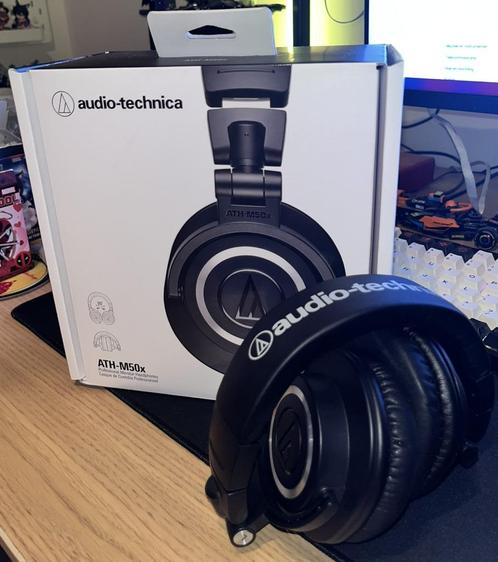 Audio Technica ATH-M50x Producer Koptelefoon, Audio, Tv en Foto, Koptelefoons, Zo goed als nieuw, Over oor (circumaural), Overige merken
