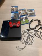 PlayStation 4 met controller en games, Spelcomputers en Games, Spelcomputers | Sony PlayStation 4, Ophalen of Verzenden, Met 1 controller