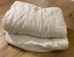 2x HEMA Dekbed Peuter 150x120, Kinderen en Baby's, Gebruikt, Jongetje of Meisje, Wit, Ophalen of Verzenden