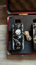 Octaver Distortion Overdrive Delay+pedalboard/koffer, Muziek en Instrumenten, Effecten, Ophalen of Verzenden, Zo goed als nieuw