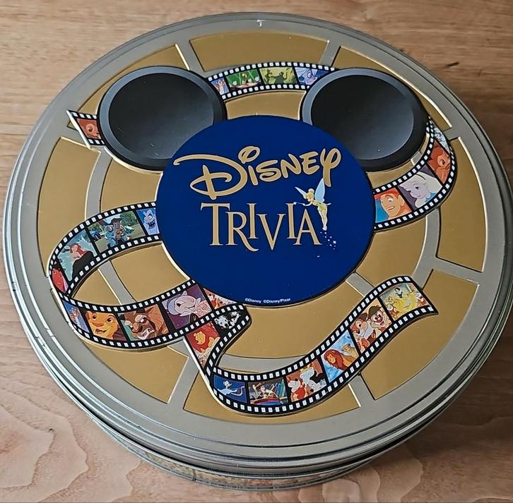 Disney Trivia in Blik + Trivial Pursuit DVD, Hobby en Vrije tijd, Gezelschapsspellen | Bordspellen, Gebruikt, Drie of vier spelers