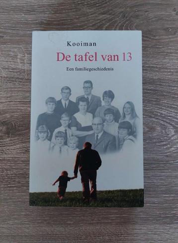Kooiman - De tafel van 13 beschikbaar voor biedingen