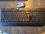 Logitech MK520 Draadloos Toetsenbord en Muis AZERTY 2,4 GHz., Ophalen, Toetsenbord en muis-set, Logitech, Azerty