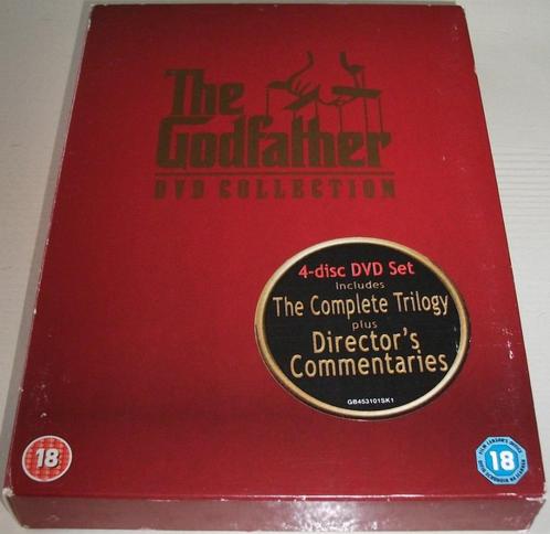 Film-Box *** GODFATHER COLLECTION *** 4-DVD Boxset, Cd's en Dvd's, Dvd's | Overige Dvd's, Zo goed als nieuw, Boxset, Vanaf 16 jaar