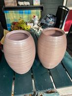 Mooie grote vazen potten, Ophalen, Rond, Zo goed als nieuw, Aardewerk