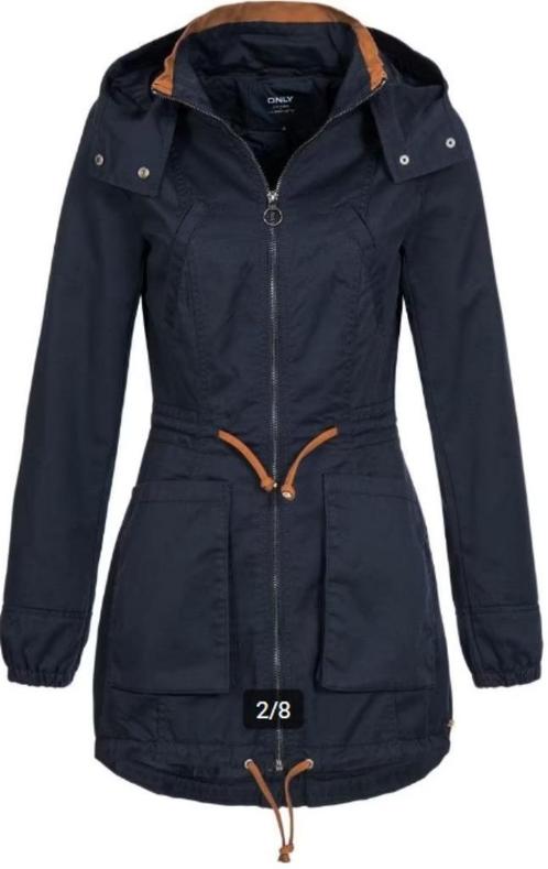 only olga dames parka maat xs, Kleding | Dames, Jassen | Zomer, Nieuw, Maat 34 (XS) of kleiner, Blauw, Ophalen of Verzenden