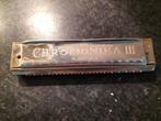 Hohner Chromonika III Mondharmonica, Ophalen of Verzenden, Gebruikt, Chromatisch, Overige typen