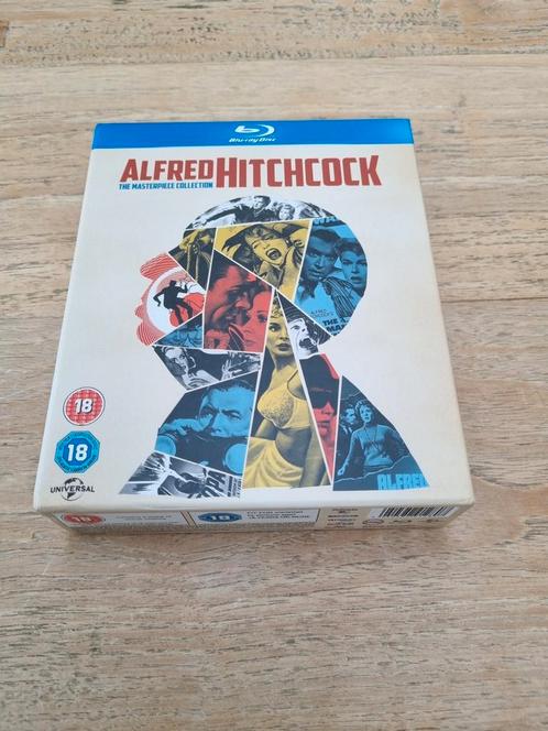 Alfred Hitchcock, Masterpiece Collection (14 blu-ray), Cd's en Dvd's, Blu-ray, Zo goed als nieuw, Boxset, Ophalen of Verzenden