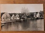 Woubrugge, langs de Wetering, Verzamelen, Ansichtkaarten | Nederland, Ophalen of Verzenden, 1940 tot 1960, Gelopen, Zuid-Holland