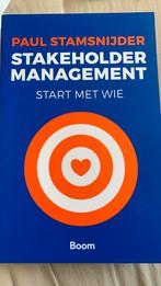 Paul Stamsnijder - Stakeholdermanagement, Sociale wetenschap, Nieuw, Ophalen of Verzenden, Paul Stamsnijder