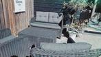 Tuinset Kees Smit tuinmeubelen, Intenso. zwart met grijs, Tuin en Terras, Tuinsets en Loungesets, Ophalen, Zo goed als nieuw