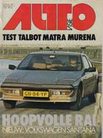 Autovisie 4 1981 : Talbot Matra Murena - VW Jetta Turbo, Gelezen, Algemeen, Ophalen of Verzenden, Autovisie