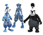 3 x Disney figuren Kingdom Hearts Action Figures Goofy Sora, Ophalen of Verzenden, Actiefiguur of Pop, Zo goed als nieuw