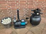 Zwembad pomp met zandfilter, Ophalen, Zo goed als nieuw
